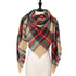esign Women Triangles Scarf Long Scarves Shawl Autumn Winter - ROUTINE FASHION